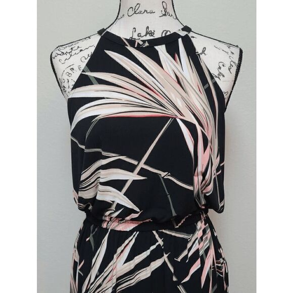 🌴☀ WHITE HOUSE BLACK MARKET Halter Side Slits Pockets Maxi Dress NWOT SIZE 6 - Picture 10 of 16